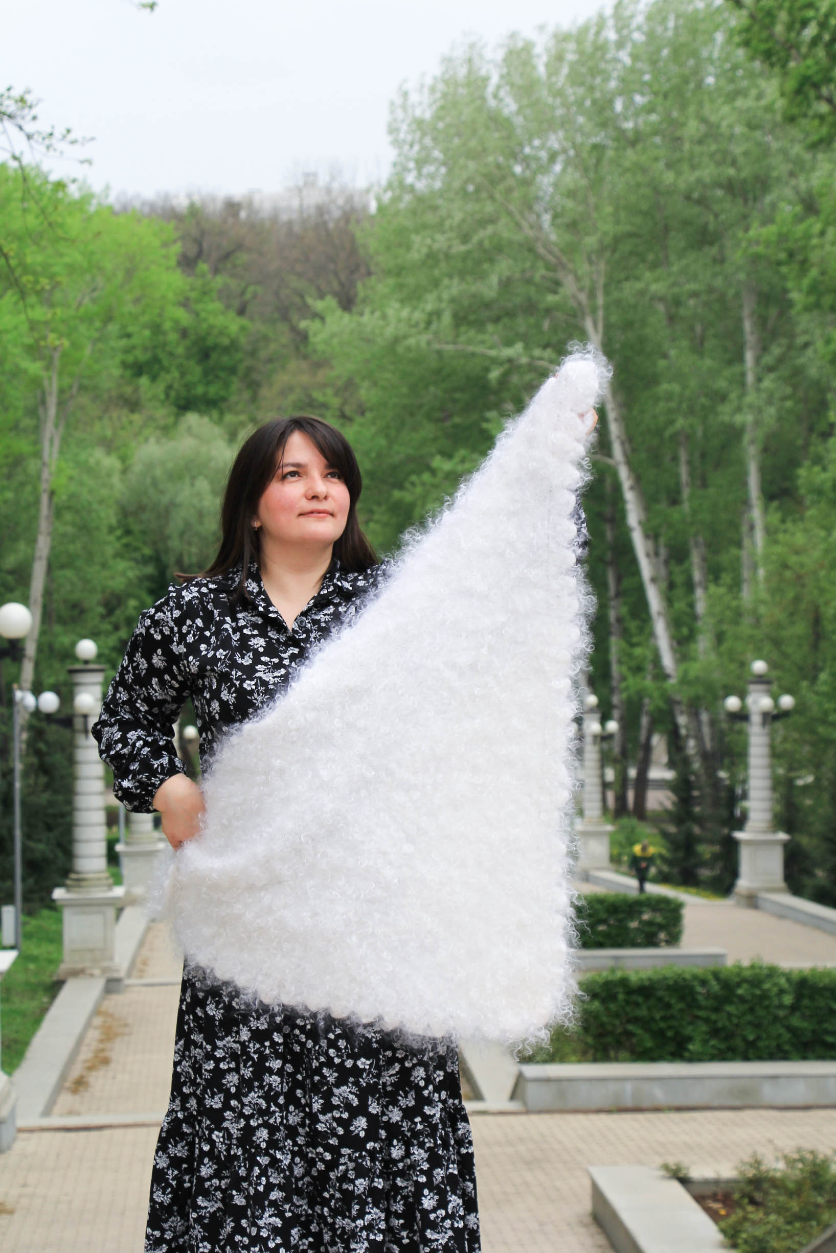 кудрявая косынка